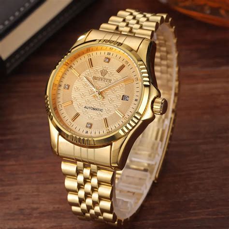 designer gold watches for men.